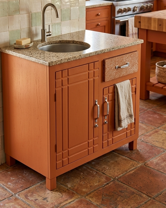 Kitchen washing cabinet