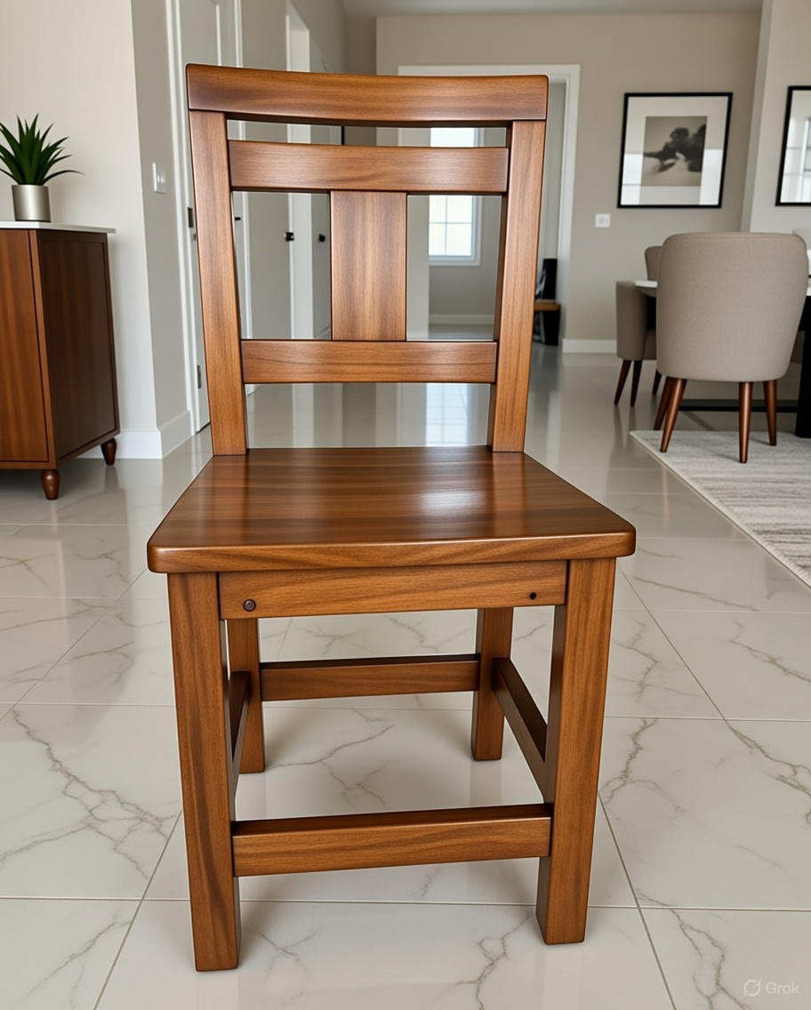 Arlo Modern Walnut Dining Chair